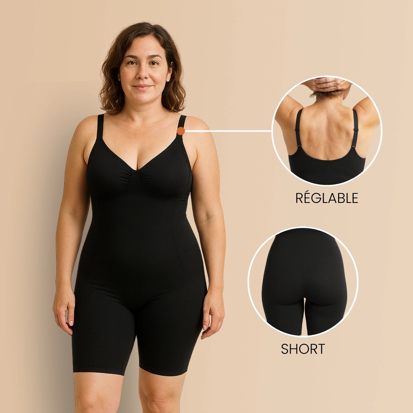 Tuci | Body moldeador hasta medio muslo