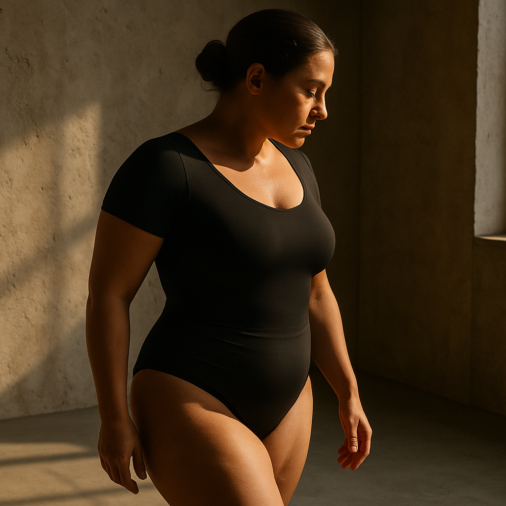 Vani | Body modellante a maniche corte