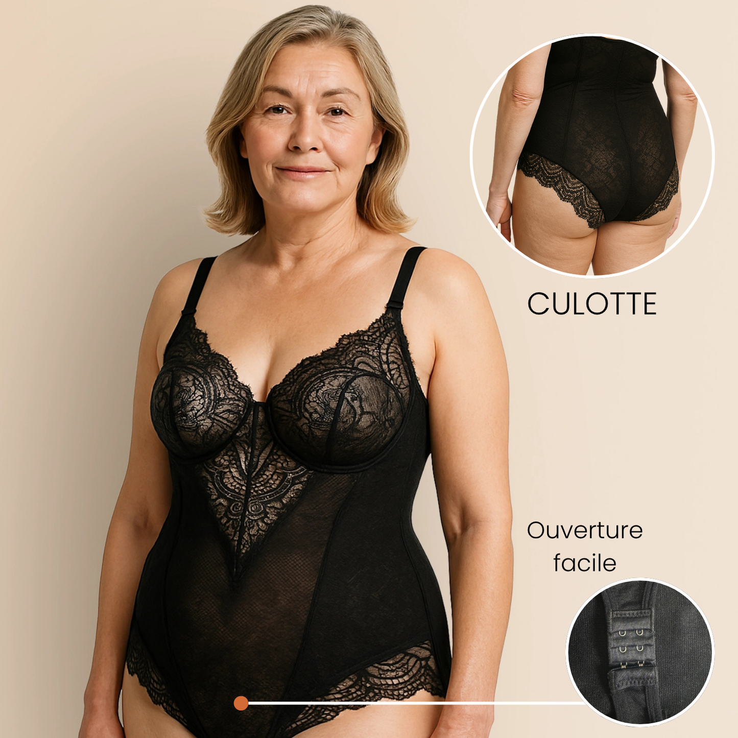 Komi | Le Body gainant dentelle