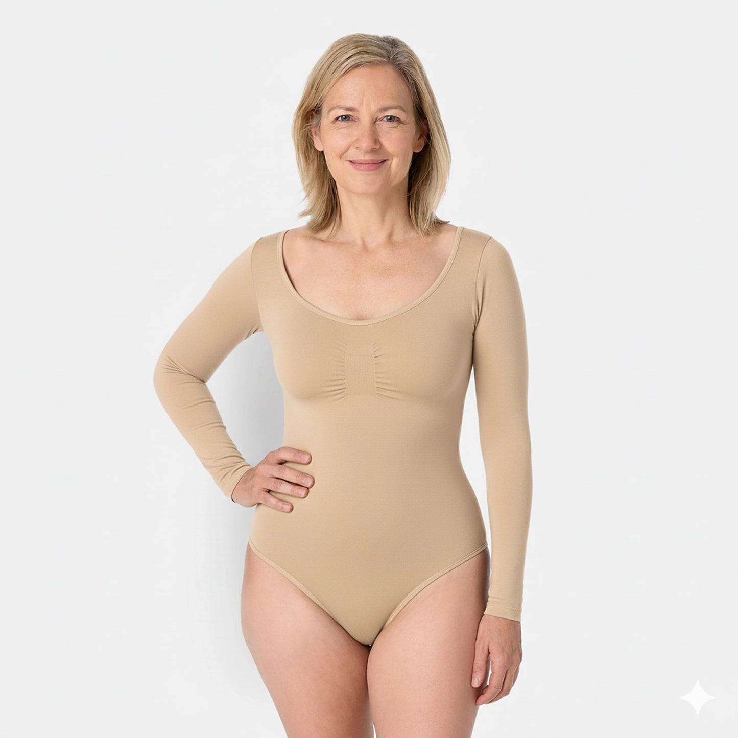 Nohi | Body gainant manches longues