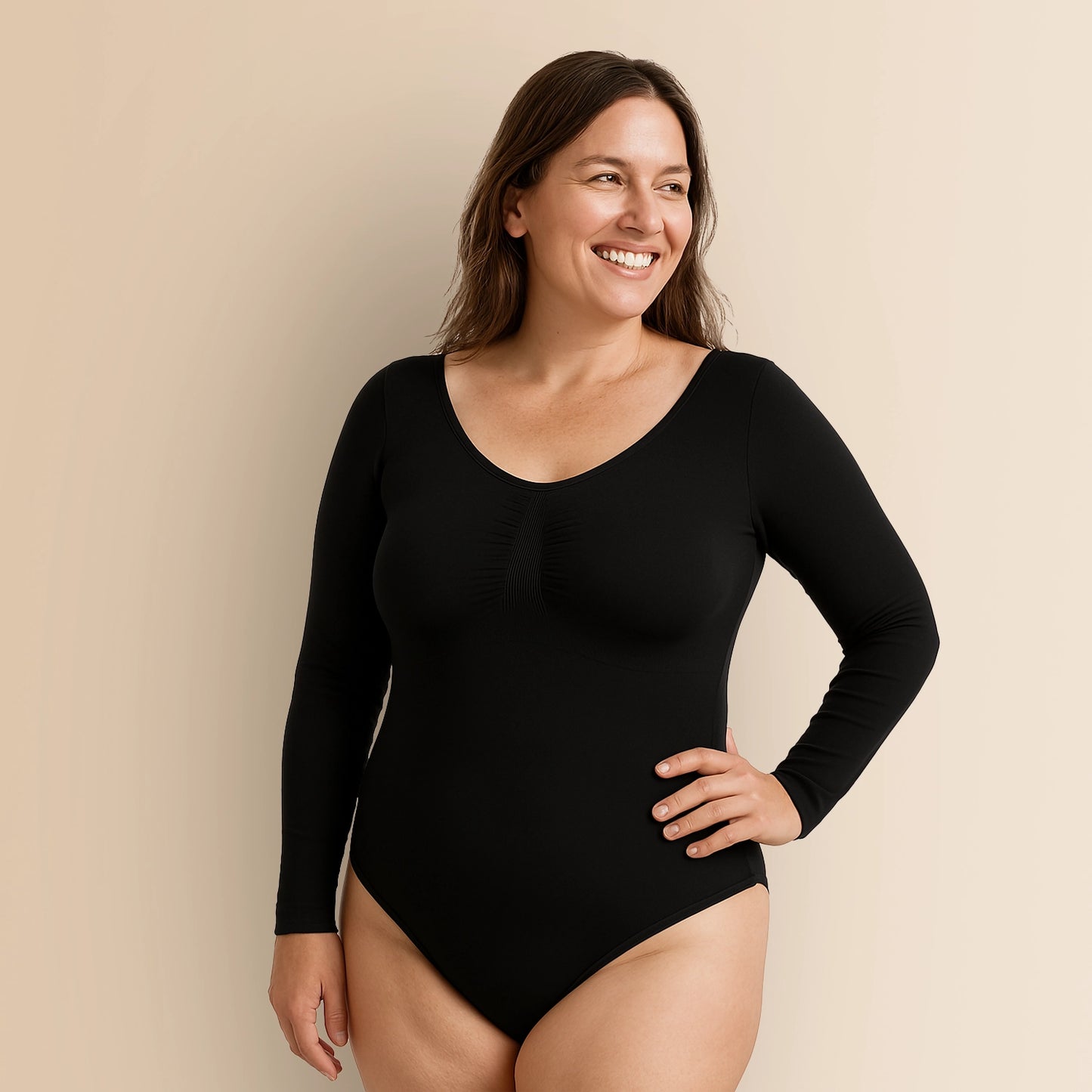 Nohi | Body gainant manches longues
