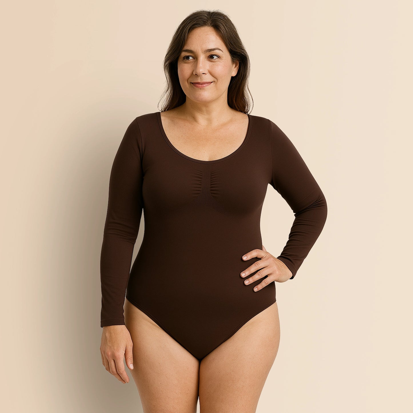 Nohi | Body gainant manches longues