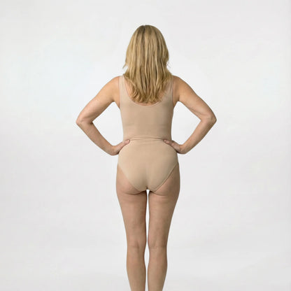 Clari | Tuta modellante con spalline larghe