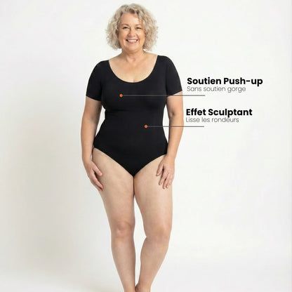 Vani | Body modellante a maniche corte