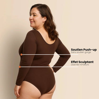 Nohi | Body gainant manches longues