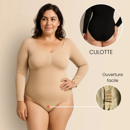 Nohi | Body gainant manches longues