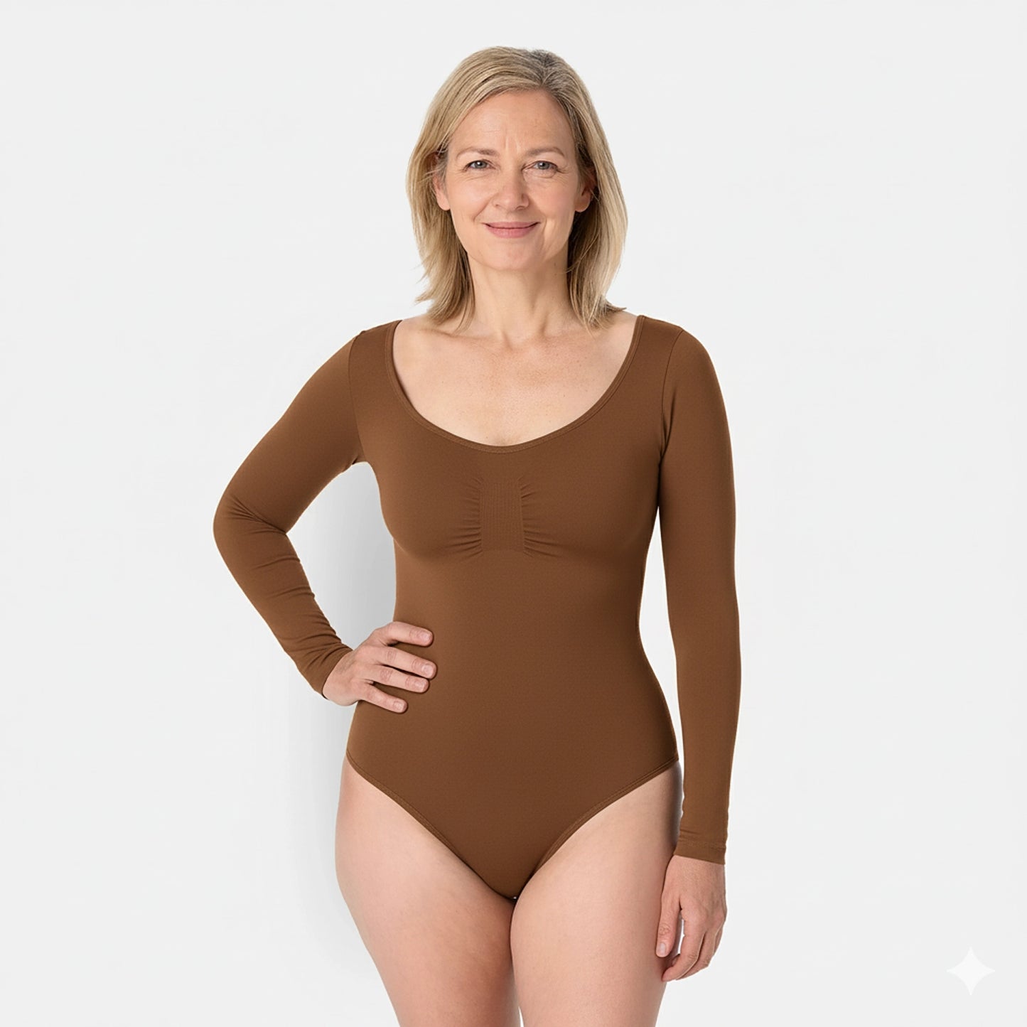 Nohi | Body gainant manches longues
